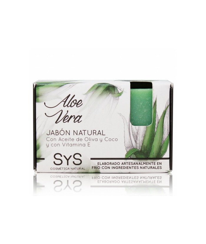 El Jabón Natural SyS PREMIUM 100g ALOE VERA  está elaborado artesanalmente en frío y con ingredientes naturales.

Contienen e