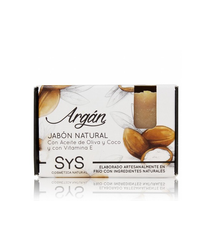 El Jabón Natural SyS PREMIUM 100g ARGAN  está elaborado artesanalmente en frío y con ingredientes naturales.

Contienen exclu