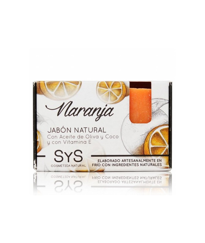 El Jabón Natural SyS PREMIUM 100g NARANJA  está elaborado artesanalmente en frío y con ingredientes naturales.

Contienen exc