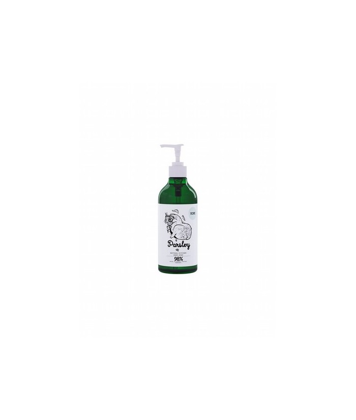 Jabón de manos hidratante con aroma suave formulado especialmente para las necesidades de la cocina.

Con elementos limpiador