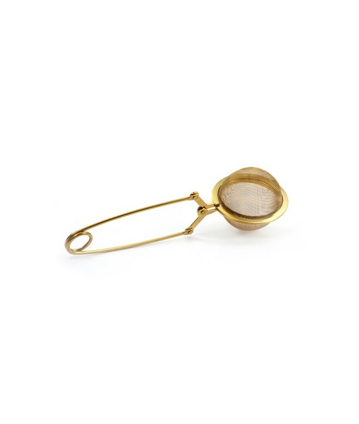 DB.BOLA FILTRO PINZA DORADO 5 CM.