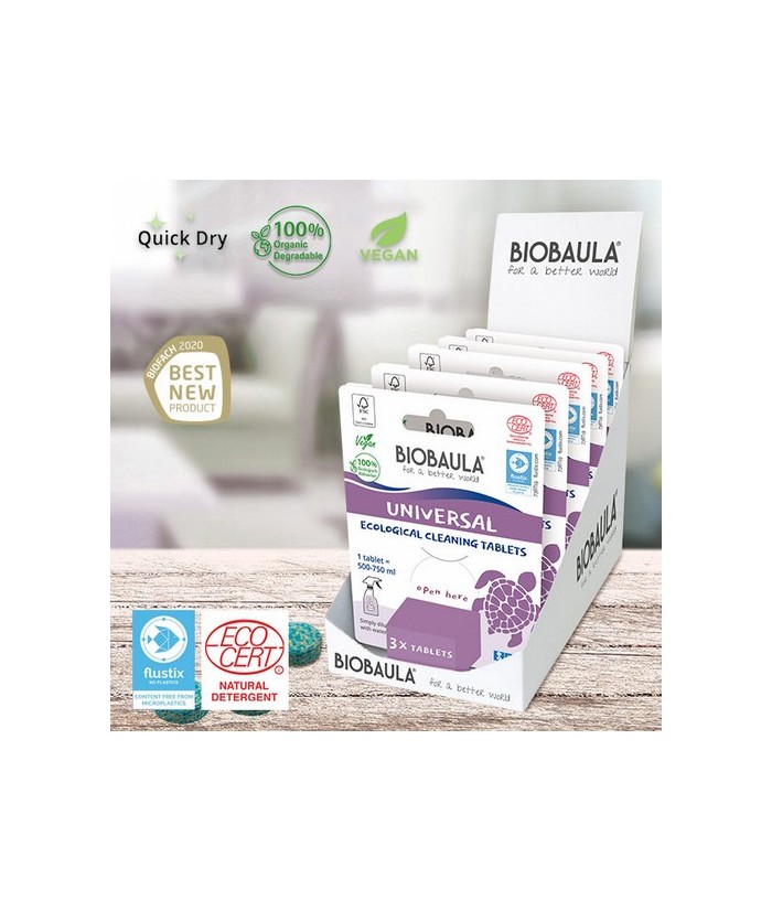Contiendo de un paquete de 3 pastillas: 22g
Envase sin contenido 8 g
Tamaño del embalaje 13 cm x 10 cm
Contiene 3 pastillas 