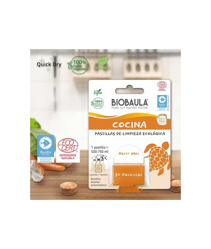 Contenido de un paquete de 3 pastillas: 22g
Envase sin contenido 8 g
Tamaño del embalaje 13 cm x 10 cm
Contiene 3 pastillas 
