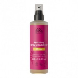 Acondicionador en spray de rosas. Se aplica directamente sobre el cabello húmedo o mojado, después del lavado. No necesita acla