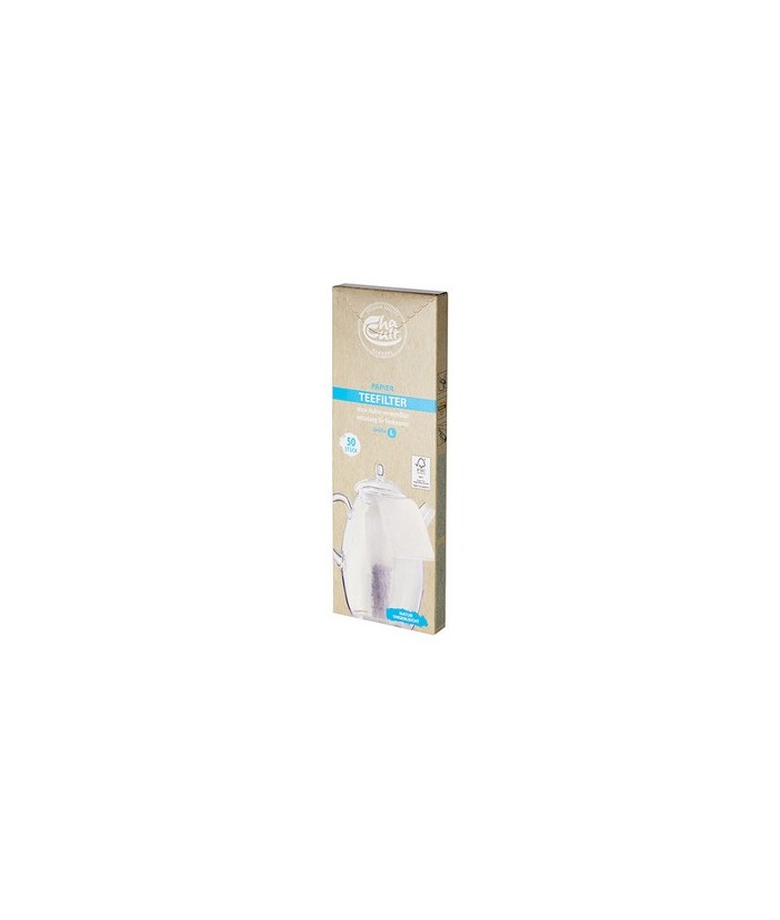 Filtro de té, papel extra largo, longitud 24.5 cm