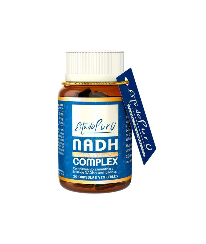 Formulación exclusiva a base de NADH, en su isómero ß biológicamente activo en el organismo.
Reforzado con los aminoácidos L-c