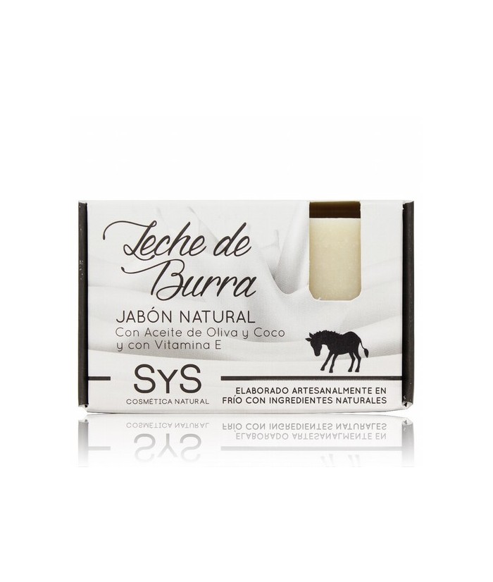 El Jabón natural SyS PREMIUM 100g LECHE DE BURRA  está elaborado artesanalmente en frío y con ingredientes naturales.

Contie