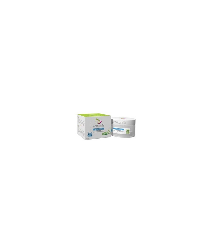HIDRATANTE, DEPURATIVA:
La crema hidratante natural de Armonía, a base de Aloe vera, previene la sequedad, descamación y deshi