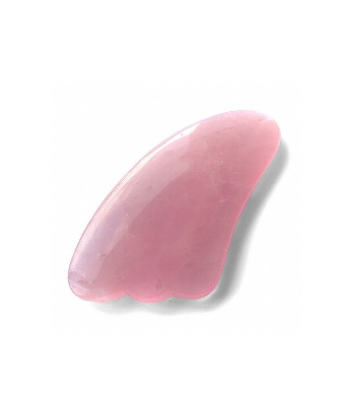 Masajeador Gua Sha de Cuarzo Rosa.

Medidas: 105 x 50 mm