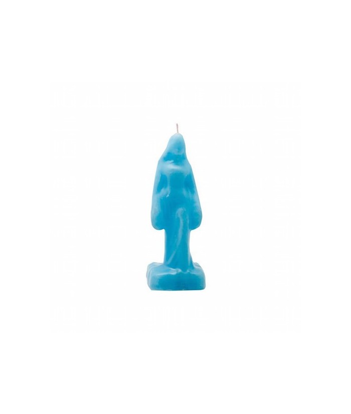 Vela Forma Yemanja - Virgen de Regla 14 cm (Celeste)
Ref.: VFYEM