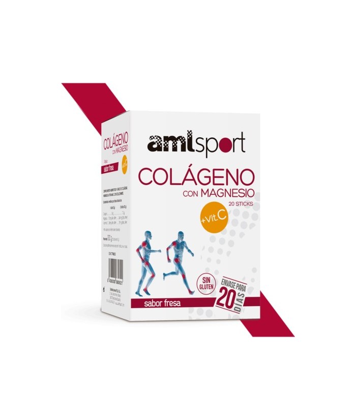 COLÁGENO CON MAGNESIO + VIT C
(20 STICKS)

PROPIEDADES

Las combinaciones de Colágeno con Magnesio y vitaminas C y B son l