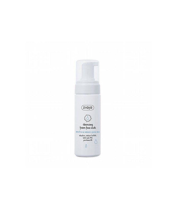 Limpiador facial en espuma para pieles sensibles y propensas al enrojecimiento.

Limpia suave y eficazmente la piel hidratánd