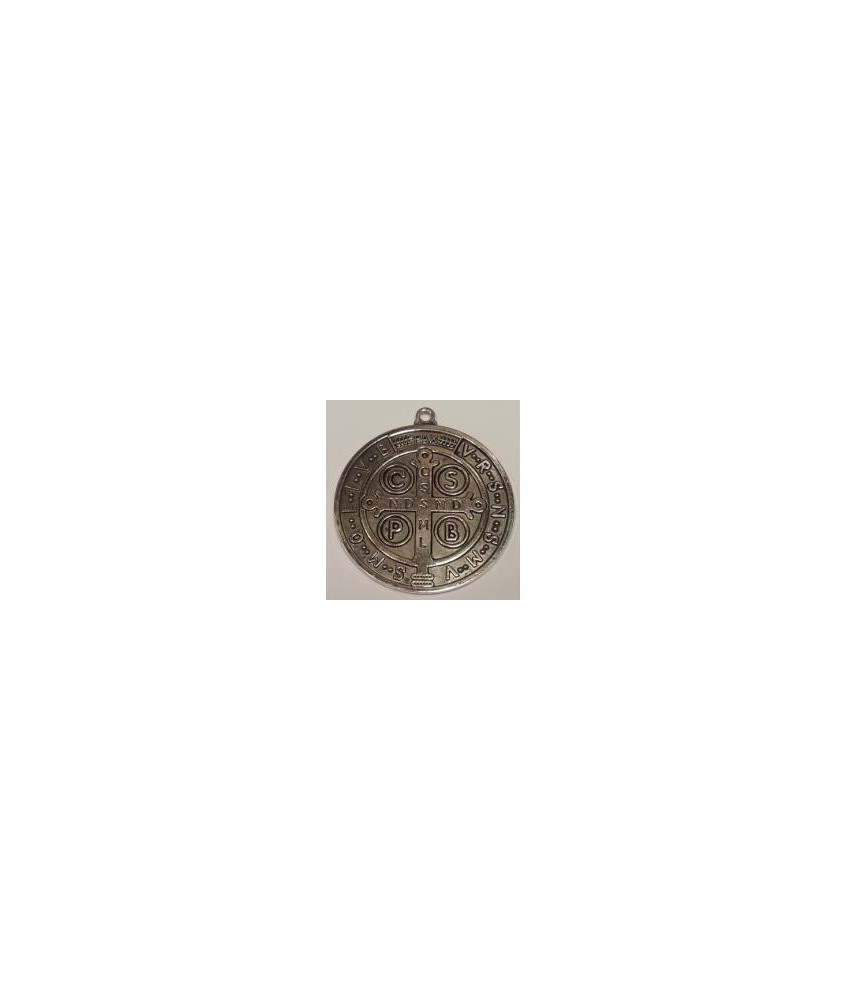 AMULETO San Benito
Este amuleto reproduce fielmente las antiguas medallas de San Benito donde aparece, rodeando la figura del 