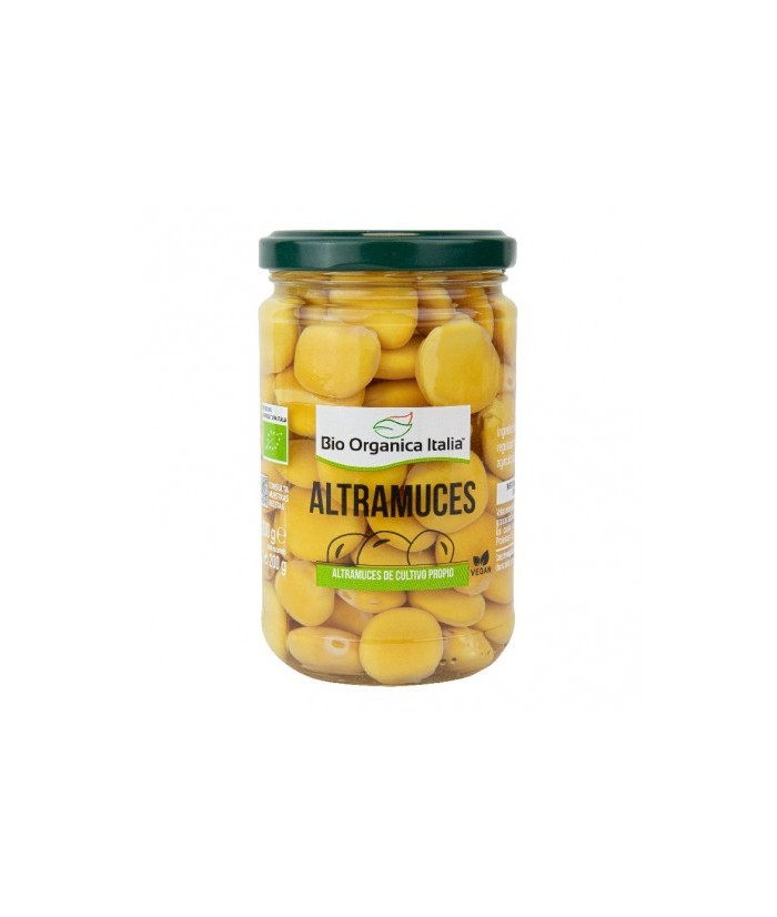 Ingredientes: ALTRAMUCES*, agua, sal, regulador de acidez: ácido cítrico.
Alérgenos: Altramuces y prod. a base de altramuces
