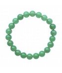 Pulsera Aventurina Verde en bola de 6mm.

En goma el&aacute;stica