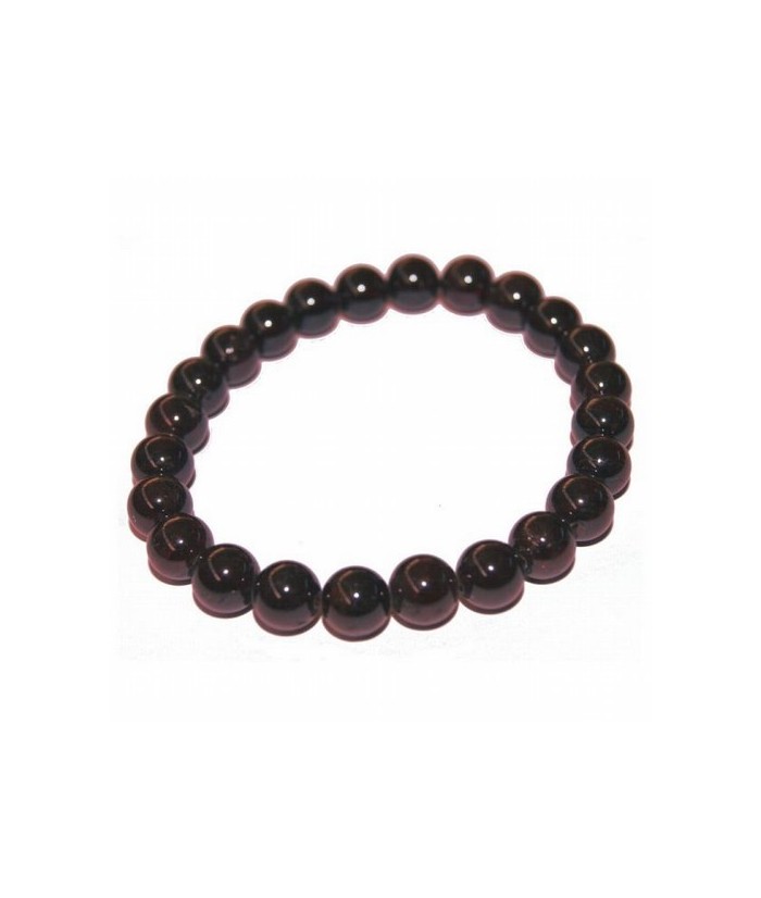Pulsera Granate Bola 8 mm.
