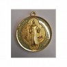Medalla San Benito a Color, Dorada (3,1cm)
Ref.: MM129