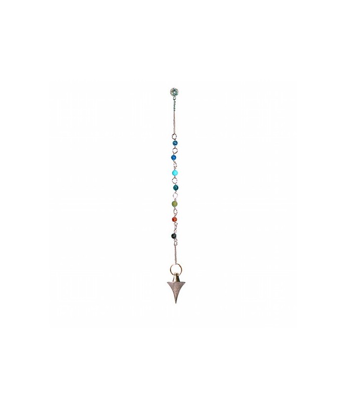 Péndulo de Cobre con chakras [0212000199]
LA FOTO NO ES EXACTA AL PENDULO, TIENE FORMA DE BALA