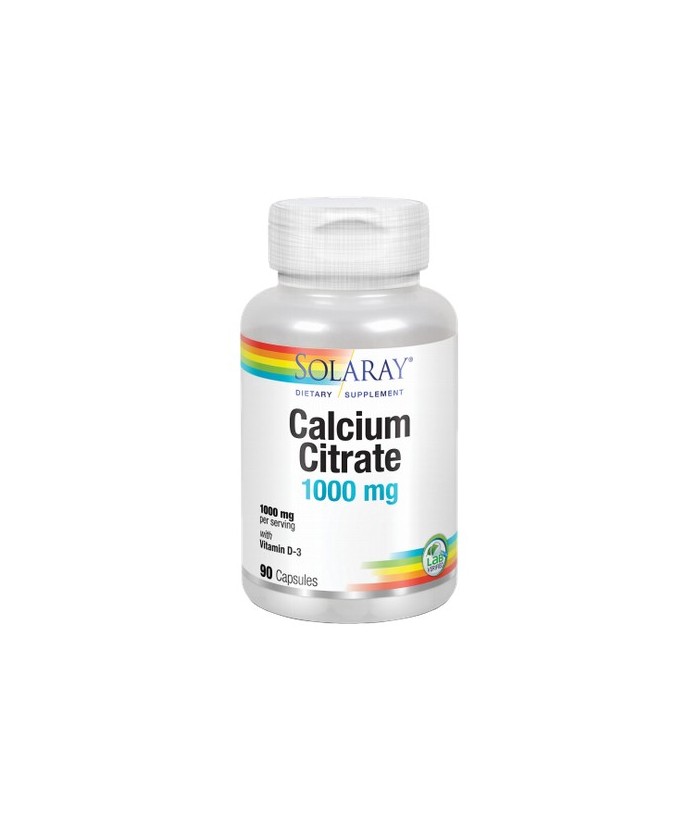 Calcium W/D3 Citrate 1000 Mg. - 90 Cápsulas

Contenico por 2 Capsulas
Calcio (citrato,carbonato)          500 mg
Vitamina D