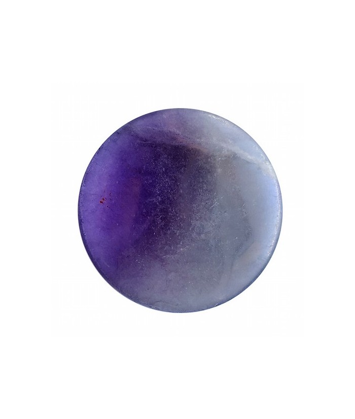 Rodado plano para Chakra de Fluorita
Medidas: 35mm
Precio por unidad