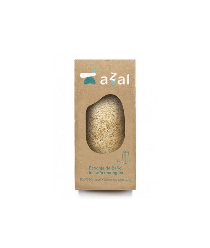Esponja vegetal para el baño de luffa de alta calidad para uso cosmético, tratada con aguas termales, para una limpieza profund