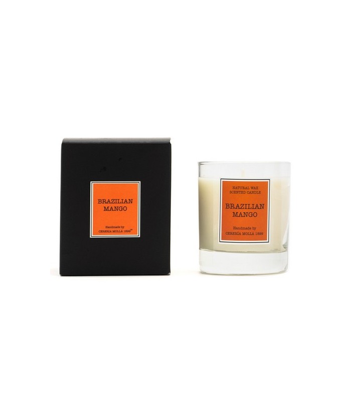 CM.VELA VASO SOJA MANGO BRASILEÑO 230 GR.