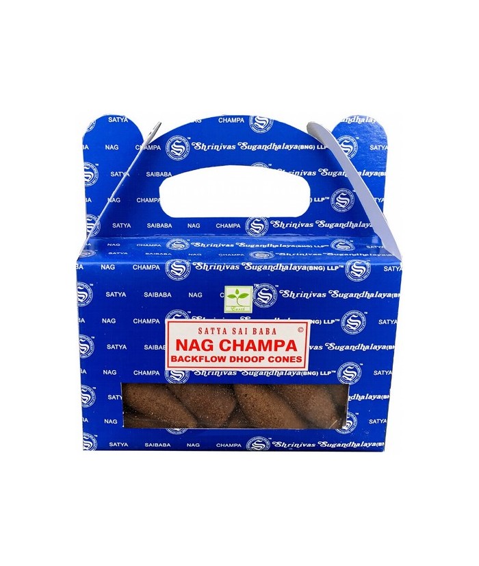 marca: SATYA

origen: India

6 cajas de 24 conos cada una

Conos perforados para usar con porta incienso de reflujo