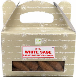 marca: SATYA

origen: India

6 cajas de 24 conos cada una

Conos perforados para usar con porta incienso de reflujo