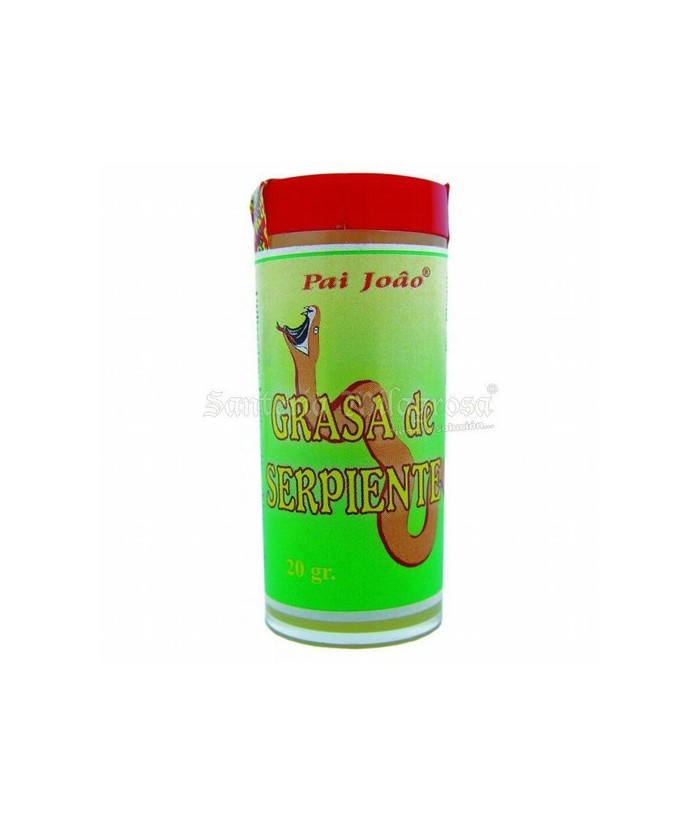 Art. Ritual Grasa Serpiente o Vibora 15 ml
Ref.: SGRSE