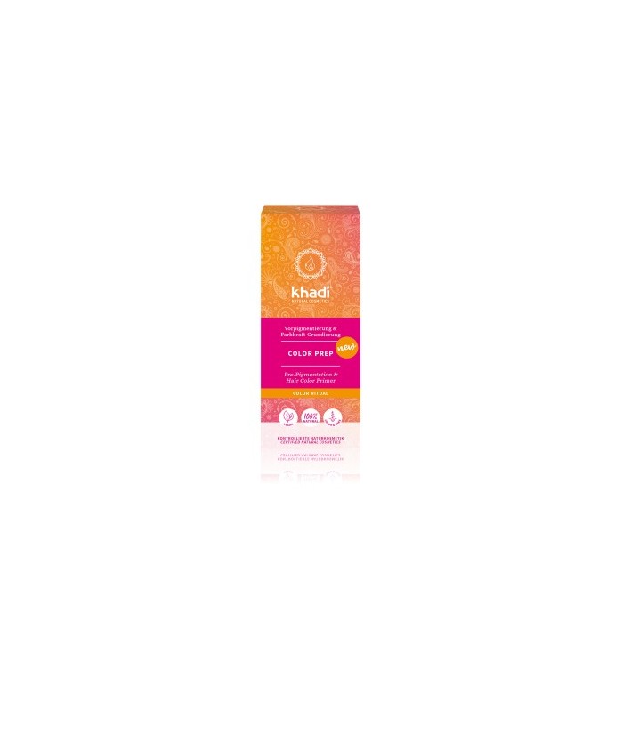 Información del producto "Preparación de color de color de cabello natural"
Khadi Color Prep hace que sea más fácil que nunca 