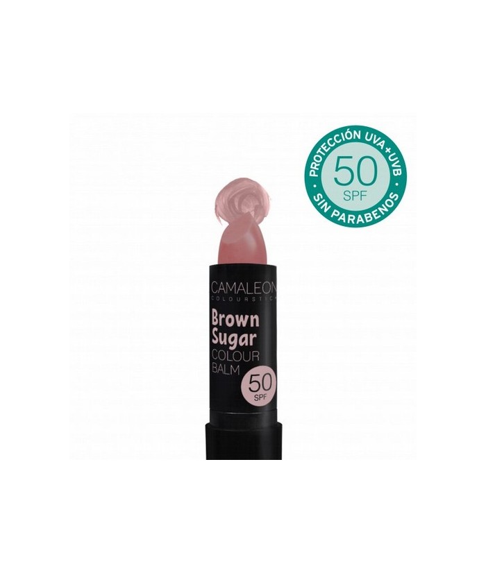 Protege tus labios con un toque de color.
Bálsamo labial con protección SPF50 de color suave y con activos naturales.
Descrip