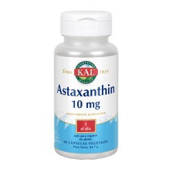 Astaxanthin- 60 Vegcaps. Apto Para Veganos. Sin Gluten
REF.10022
CONTENIDO MEDIO (POR DOS VEGCAPS)
Astaxantina              