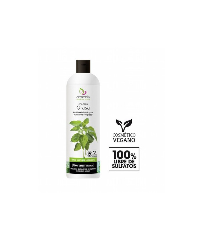 CHAMPÚ GRASA

Regula el nivel de grasa.
Astringente y regulador.
La Ortiga y la Melaleuca, con efecto astringente y antibac