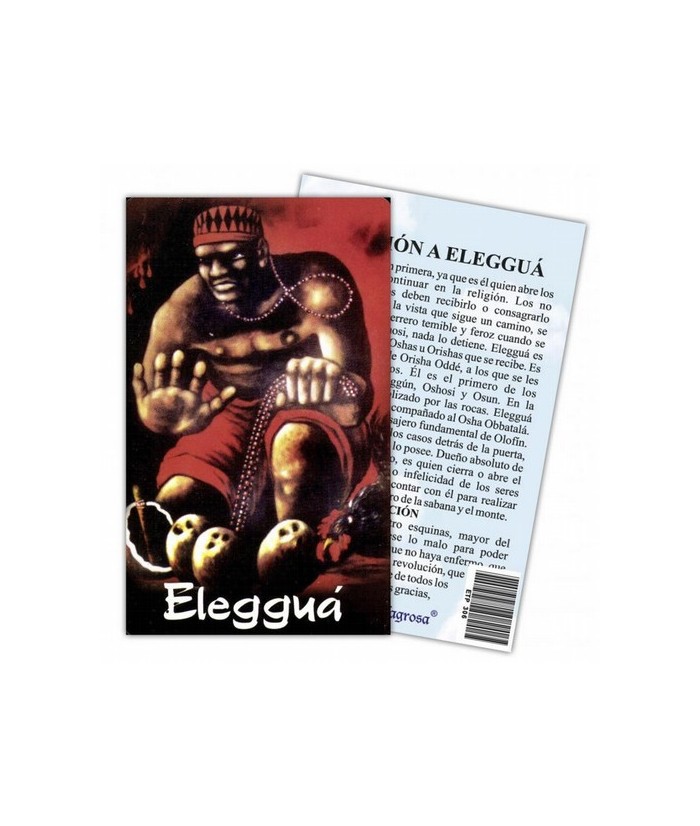 Estampa Eleggua 7 x 11 cm (P25)
Ref.: ETP306