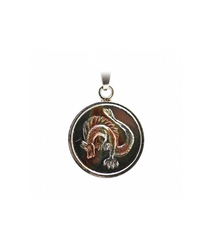 Amuleto Dragon Rojo con Tetragramaton 2.5 cm (Talisman Invencible) (has)
Ref.: AM0208