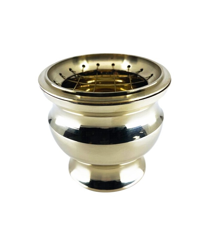 TRI.METALICO BRASERO REJILLA DORADO 7 X 7,5 CM. CB0024