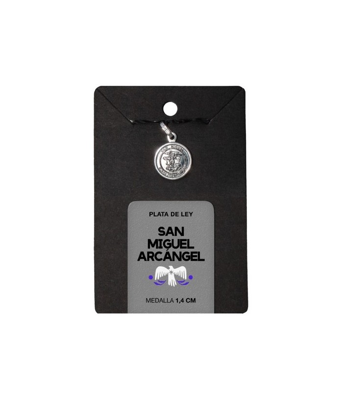 TRI.MEDALLA PLATA SAN MIGUEL1.4 CM.