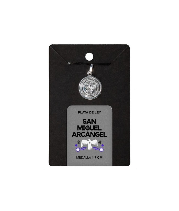 TRI.MEDALLA PLATA SAN MIGUEL1.7 CM.