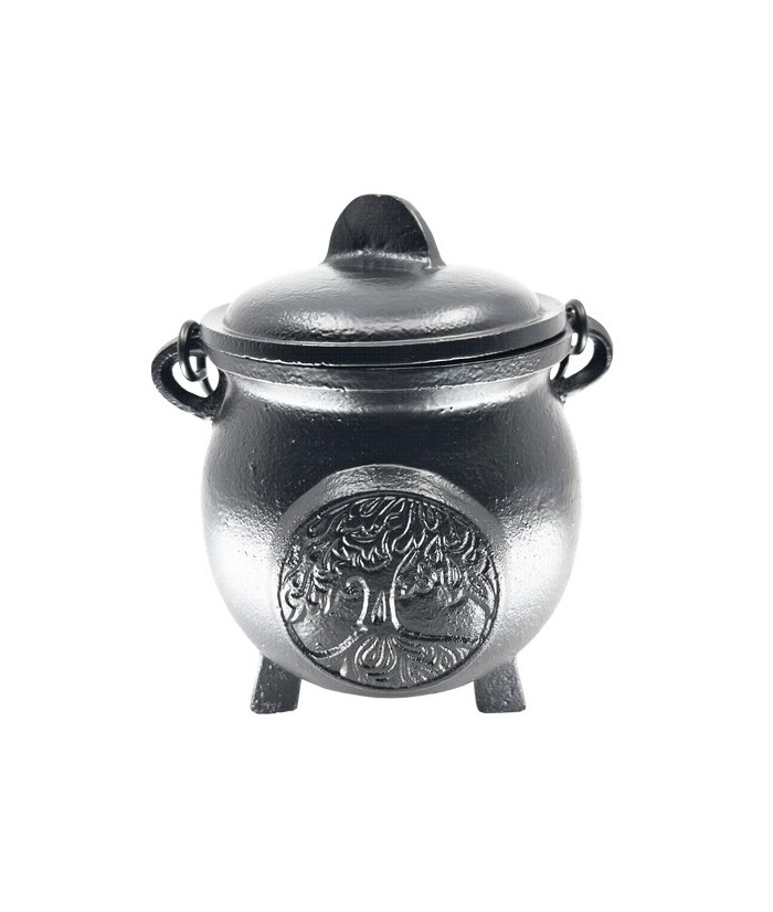 TRI.METALICO BRASERO TAPA NEGRO ARBOL 19 CM. CB003