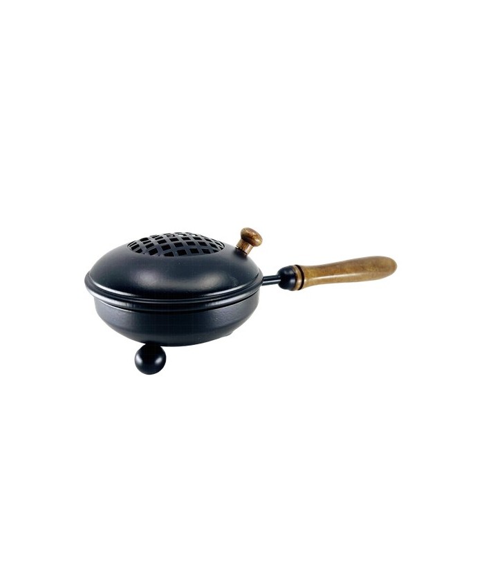 TRI.METALICO BRASERO NEGRO MANGO CB0137