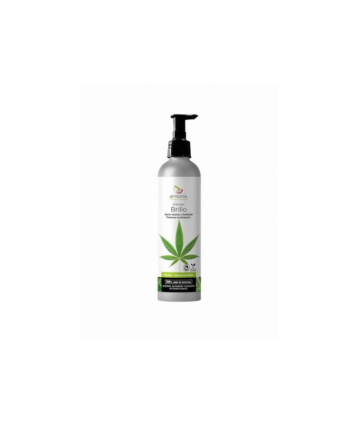 El champú brillo de cáñamo
Champú hidratante sin sulfatos que nutre y protege el cabello, calma el cuero cabelludo, promueve l