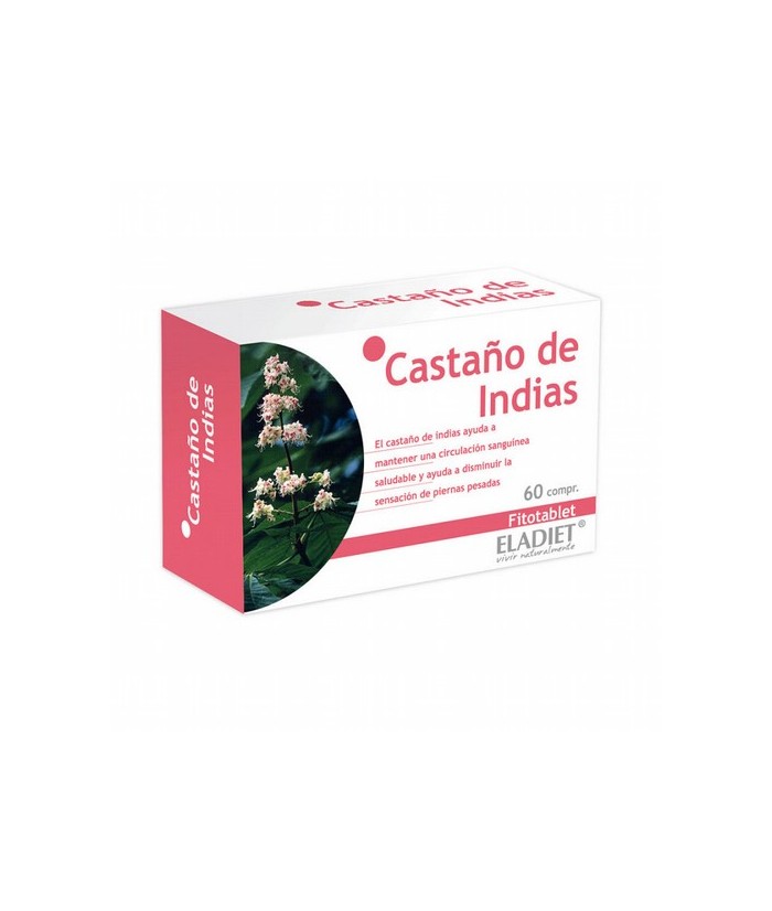 Descripción:
Complemento alimenticio a base de castaño de indias.El castaño de indias ayuda a mantener una circulación sanguín