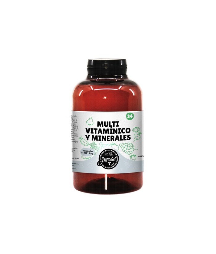 GR.MULTIVITAMINICO MINERALES 1000 MG 180 COMP.