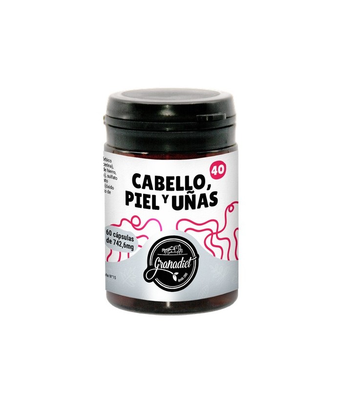 GR. CABELLO+UÑAS+PIEL 60 CAP