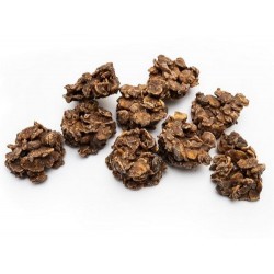 chocolate con leche entera (69%) (azúcar, manteca de cacao, leche entera en polvo, pasta de cacao, emulsionante: lecitinas de s