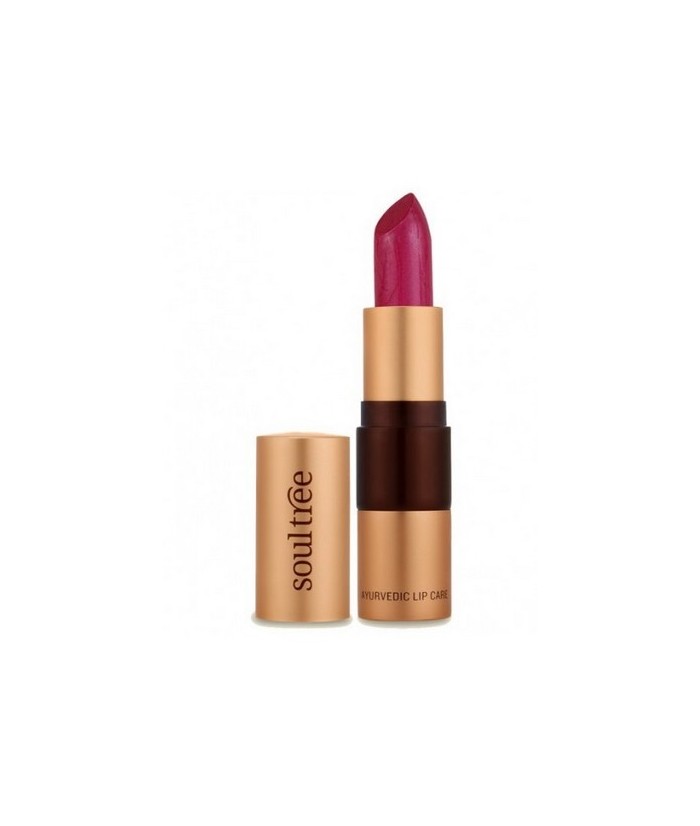 Barra de labios Ayurveda con manteca clarificada ecológica y aceite de Almendras dulces, mantendrá los labios suaves e hidratad