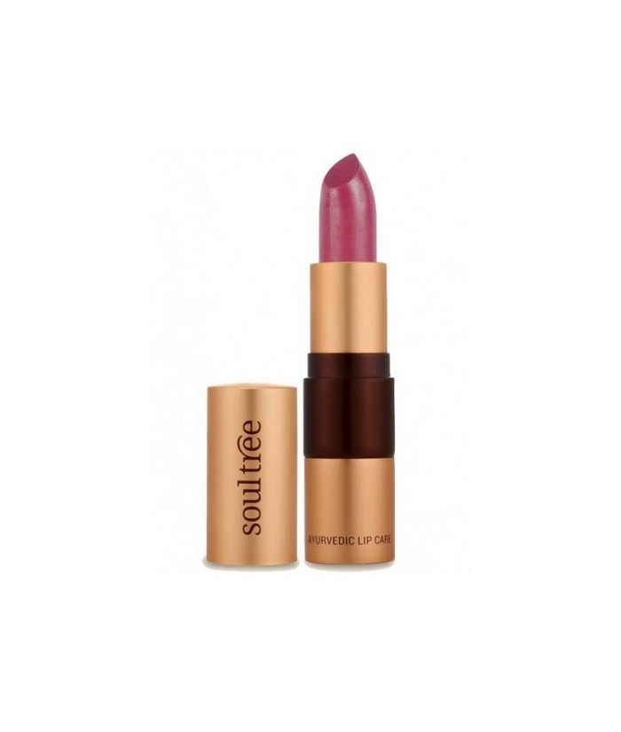 Barra de labios Ayurveda con manteca clarificada ecológica y aceite de Almendras dulces, mantendrá los labios suaves e hidratad