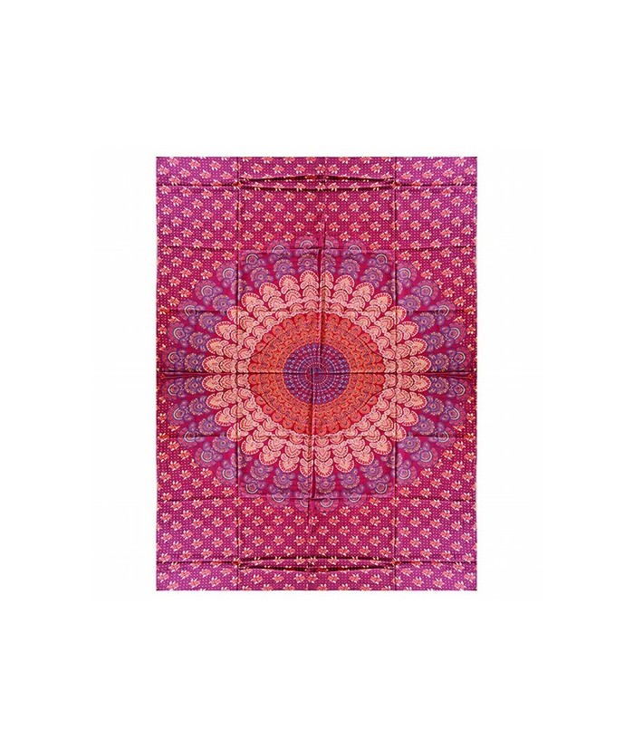KU.TELA DECORATIVA INDIA BADMERI ROJO (135*210cm)