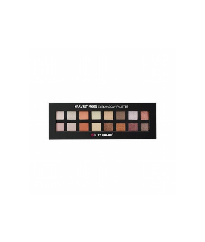 La paleta Harvest Moon cuenta con 16 tonalidades de sombras con nuevas texturas reformuladas por City Color en tonos armoniosos