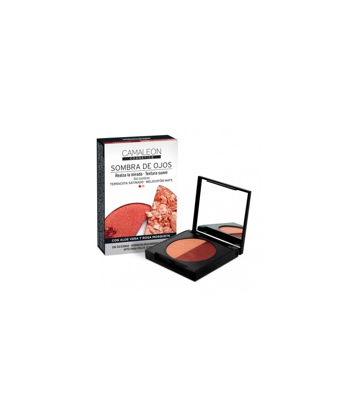 INFORMACIÓN DE PRODUCTO

Con el dúo terracota y melocotón conseguirás un maquillaje de ojos cálido y suave apto para el día y